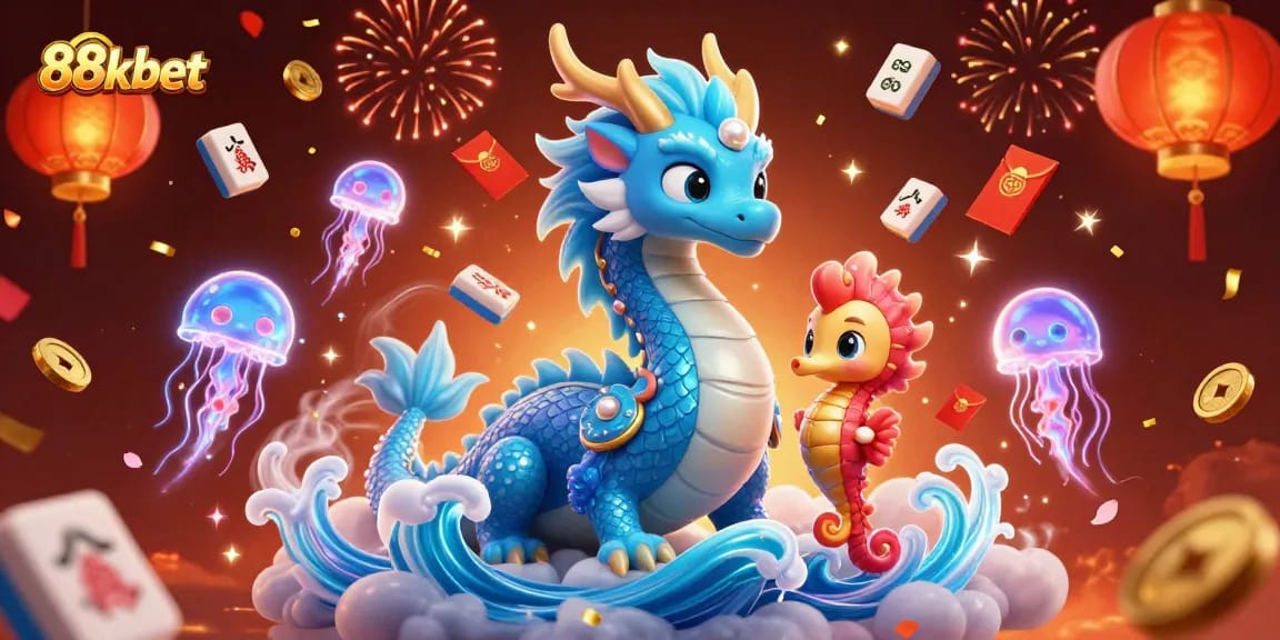 Win big at 88kbet with dynamic gameplay featuring magical creatures and festive symbols.