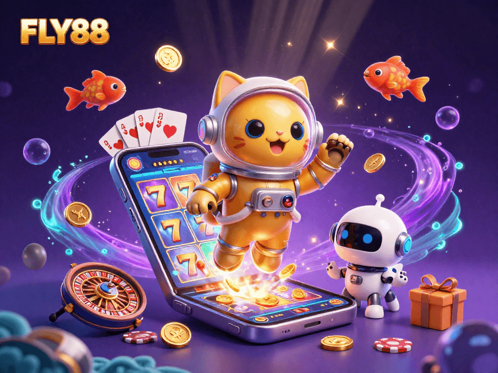 FLY88 invites gamers to explore vibrant slot games featuring arcade action and engaging elements.