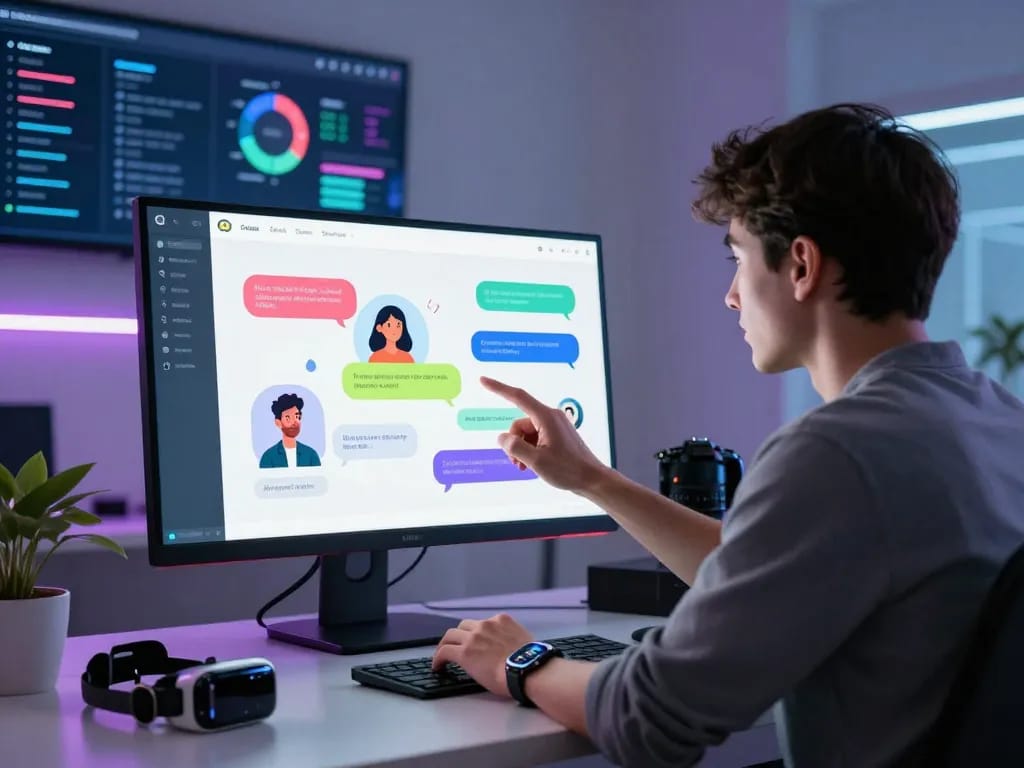 Experience interactive AI discussions on crush on ai platform with engaging characters and vibrant interface.