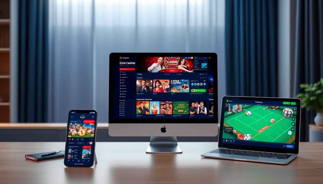 Engaging snapshot of an online gambling interface from https://789beta2.com/ showcasing poker and live casino games on multiple devices.