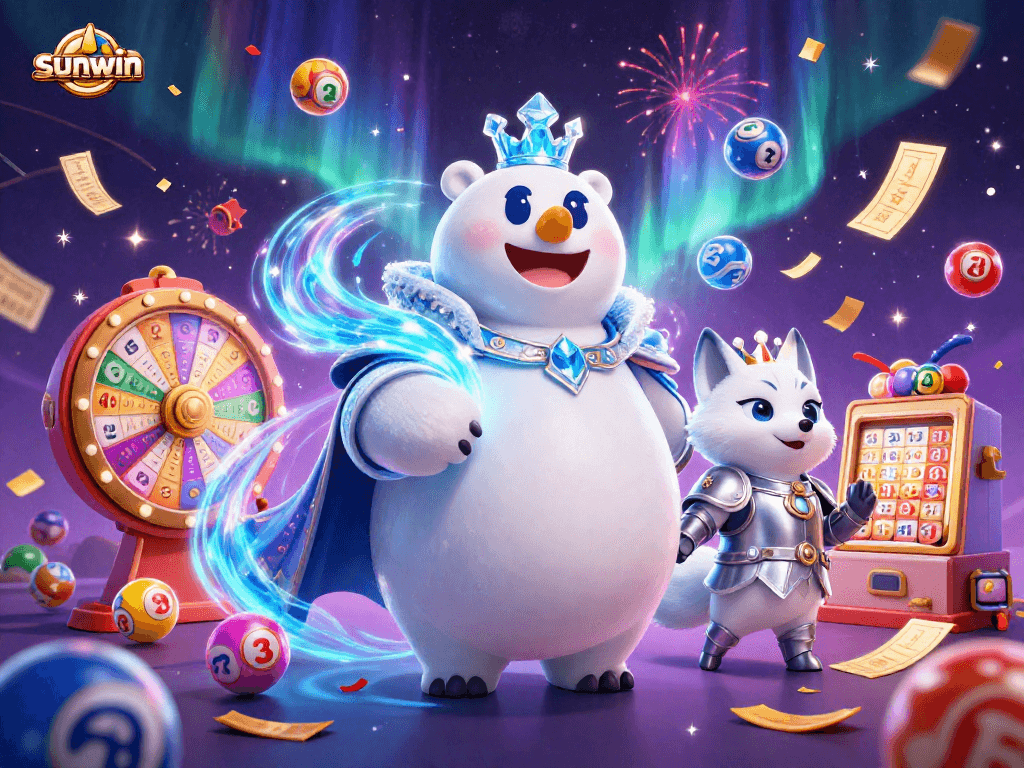 Win exciting prizes with sunwin's vibrant lottery scene of fun and energy!