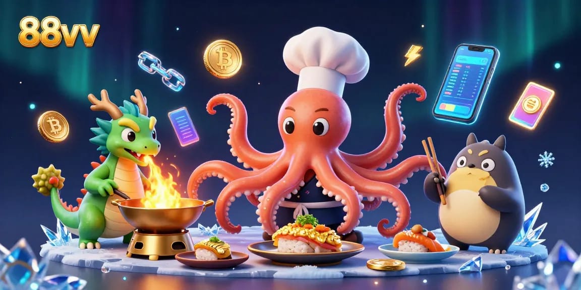 88vv offers a unique gaming experience with vibrant characters and dynamic crypto elements.