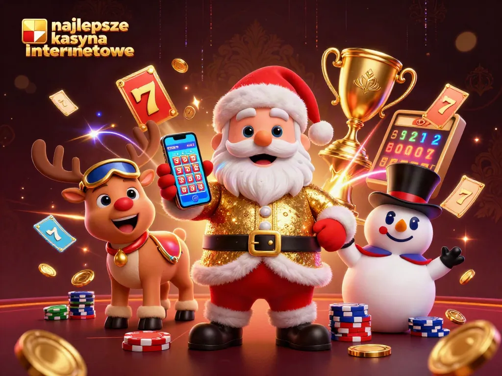 Experience the excitement at najlepsze kasyna internetowe with Santa and friends celebrating big wins!