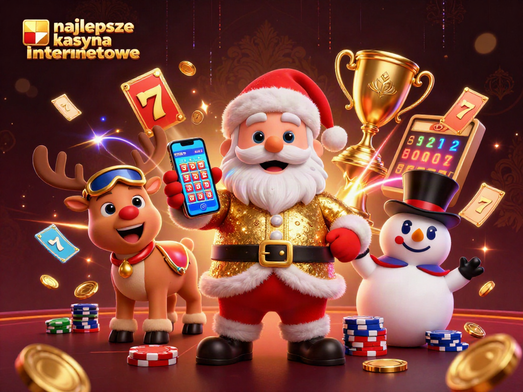 Experience the excitement at najlepsze kasyna internetowe with Santa and friends celebrating big wins!