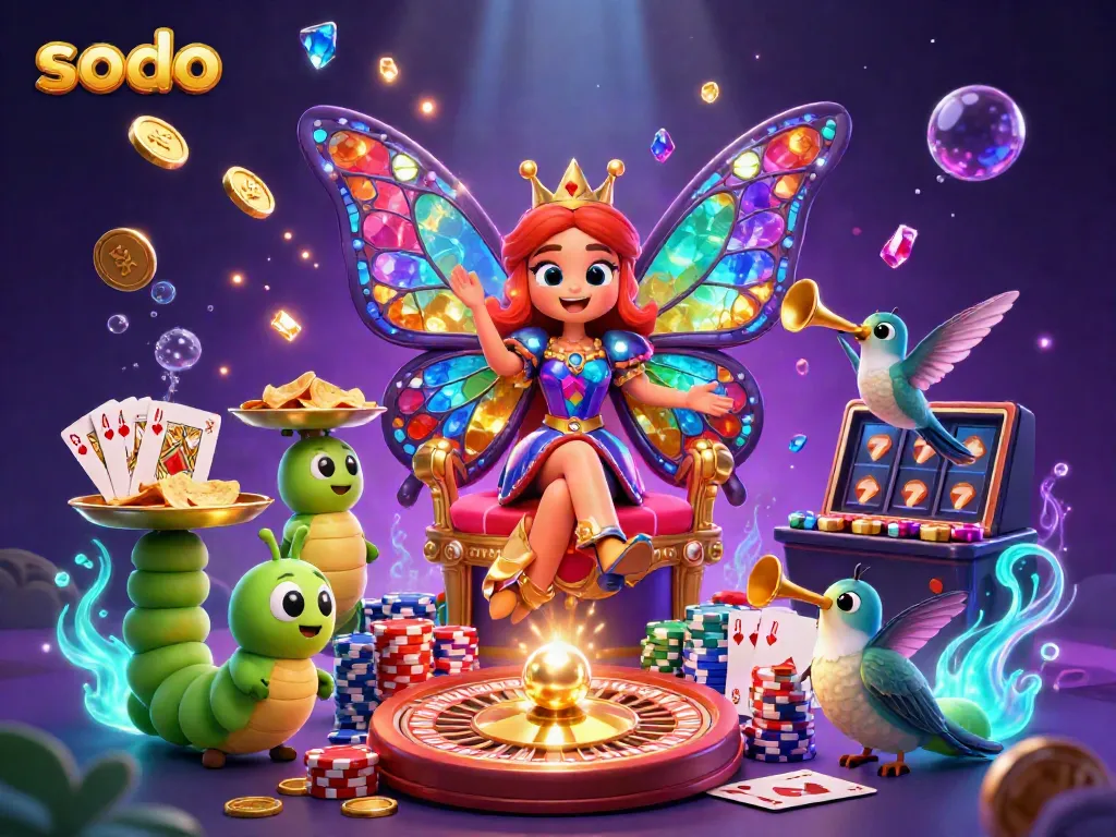 Experience thrilling wins at Sodo with vibrant games, dynamic jackpots, and rich casino visuals.