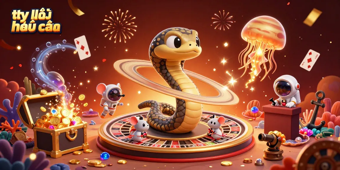 Engaging illustration depicting tỷ lệ nhà cái in action with cartoon characters interacting and betting.