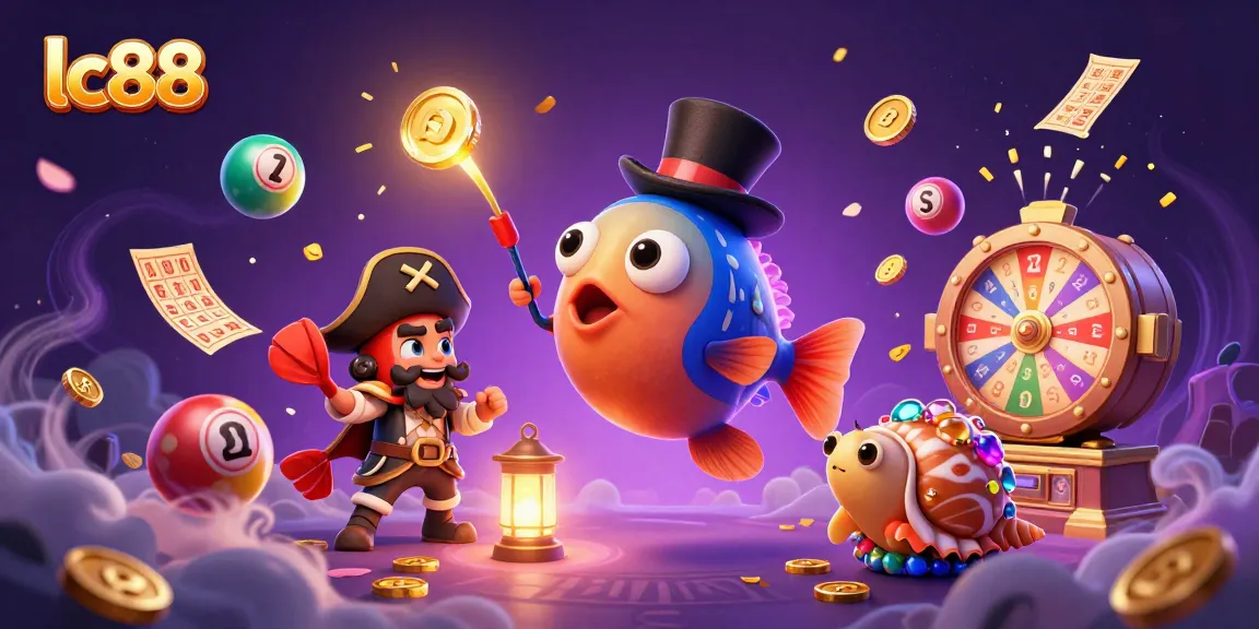 Experience the vibrant thrills of lc88 with an engaging undersea casino treasure hunt scene.