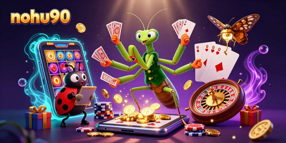 Nohu90 players enjoy vibrant slots and rapid wins in a lively casino atmosphere.