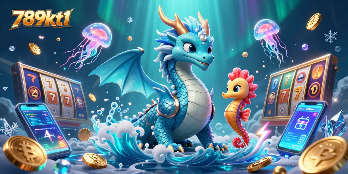 Experience 789kt1's vibrant underwater gaming themed universe with stunning characters and casino elements.