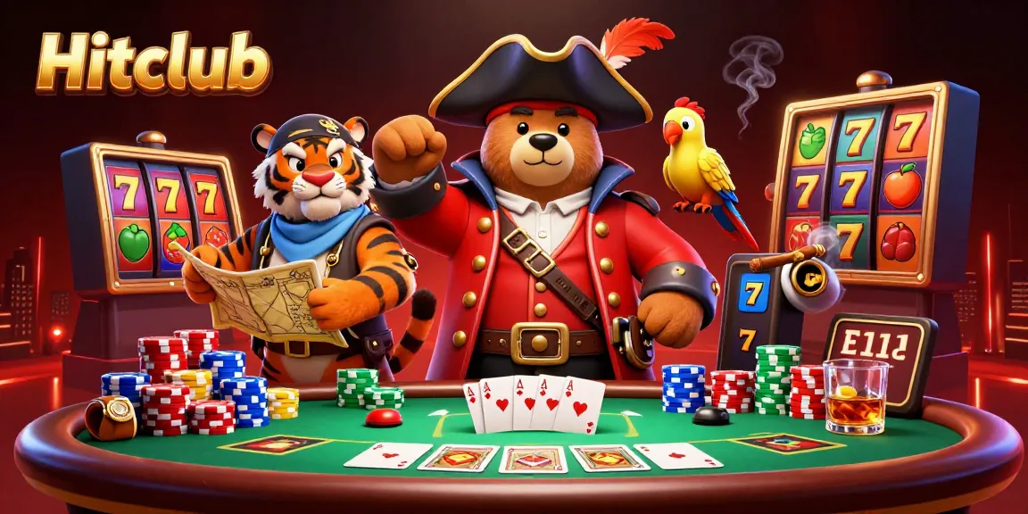Join the adventure at Hitclub with an engaging casino scene filled with vibrant game elements.