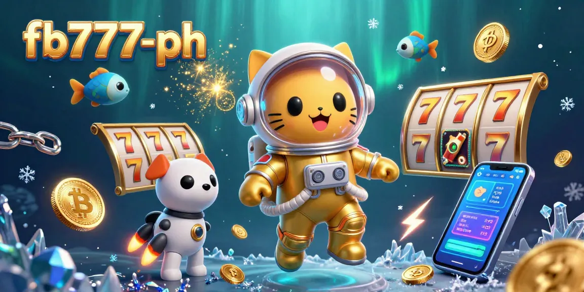 Engage with fb777-ph's exciting slots and jackpots in an animated cosmic setting.