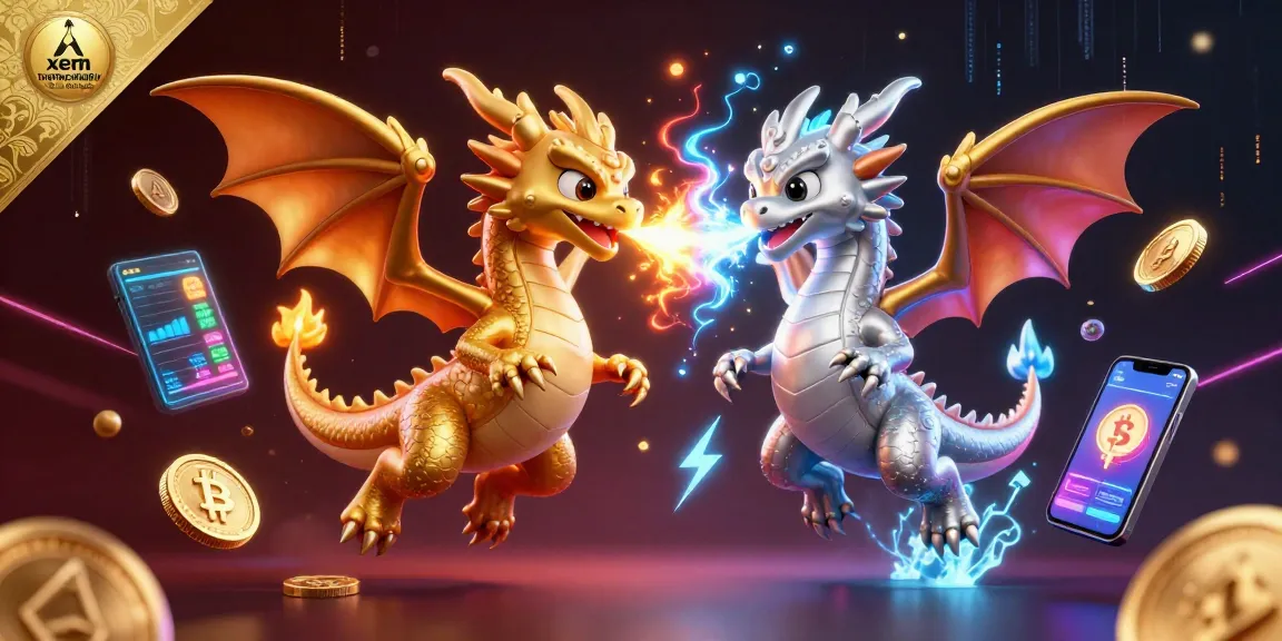 Watch xem tructiepcakhiatv as gold and silver dragons battle in a vibrant 3D casino world.