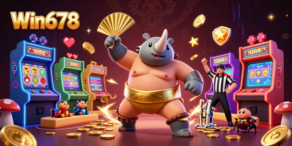 Win678 captivates players with a dynamic 3D carnival of games, featuring colorful elements and thrilling visuals.