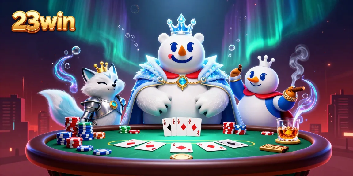 Engage in thrilling poker action with 23win and its dynamic casino atmosphere.